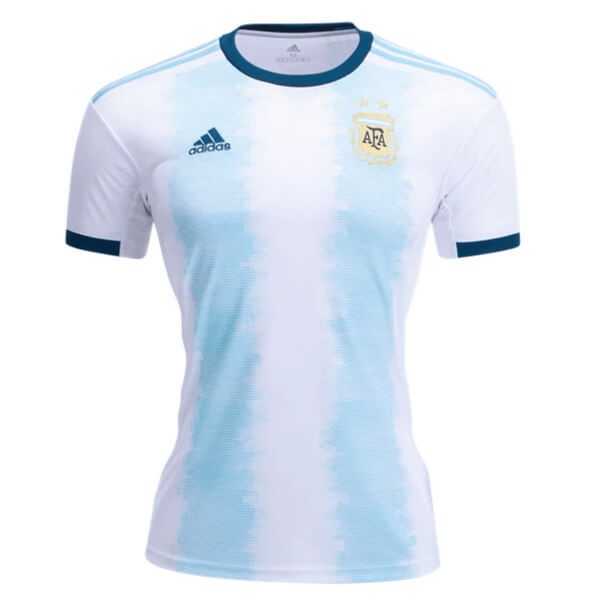 Camisetas Argentina Primera equipo Mujer 2019 Azul Blanco
